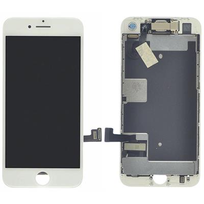 Écran LCD + Vitre tactile assemblé complet pour iPhone 8 blanc