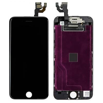 Écran LCD + Vitre tactile assemblé complet pour iPhone 6 noir