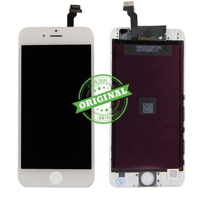 Écran LCD + Vitre tactile 100% Original pour iPhone 6 blanc