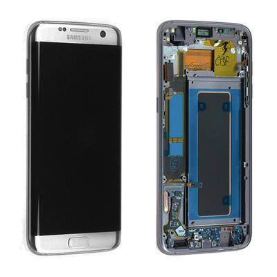 Écran LCD + Vitre tactile Originale pour Samsung Galaxy S7 Edge argent