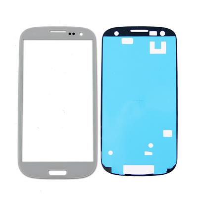 Vitre écran façade blanc pour Samsung Galaxy S3