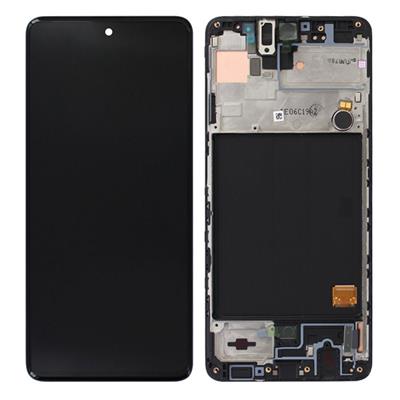 Écran compatible pour Samsung Galaxy A51 noir A515