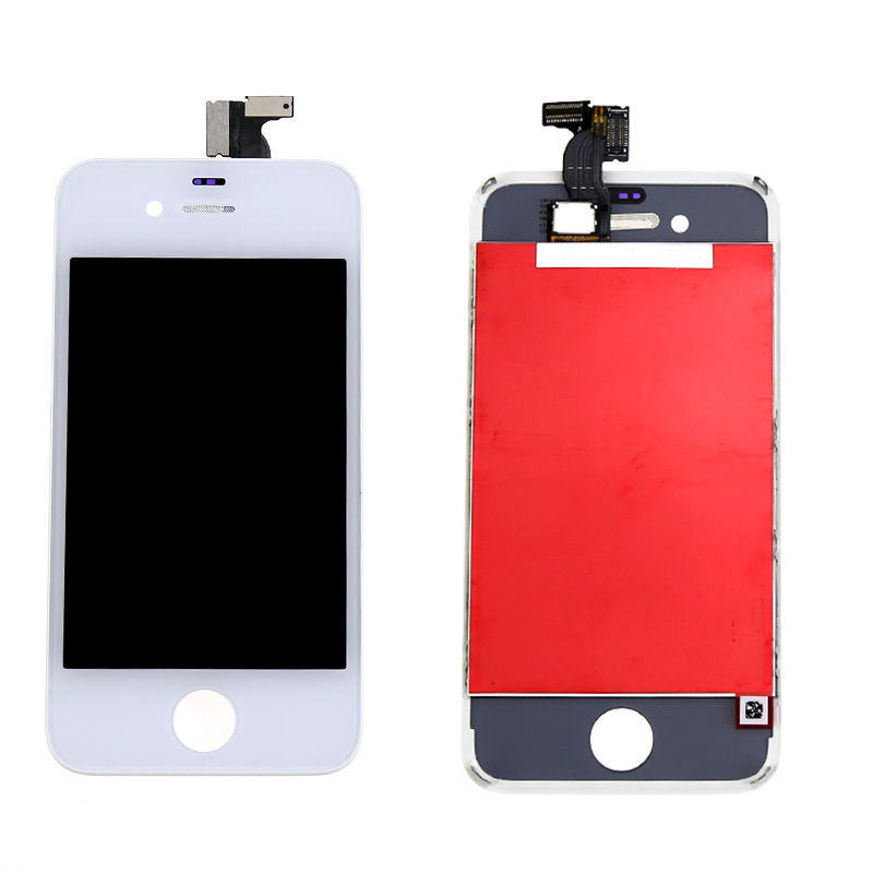 VITRE TACTILE + ECRAN LCD pour IPHONE 4 / 4S NOIR OU BLANC + OUTIL - iCasse  - Pièces et Outils