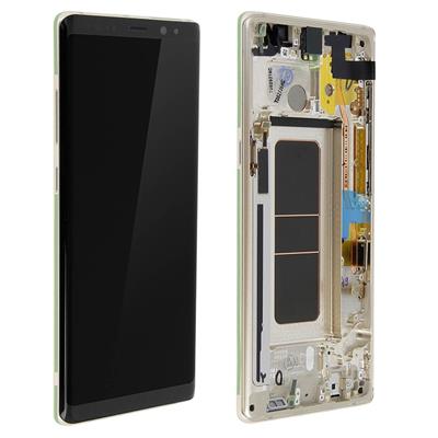 Écran LCD + Vitre tactile Originale pour Samsung Galaxy Note 8 or
