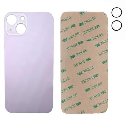 Vitre arrière iPhone 13 rose + joint de caméra