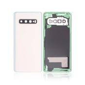 Vitre arrière pour Samsung Galaxy S10 blanc