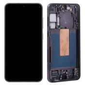 Écran pour Samsung Galaxy S23 Plus noir sur châssis