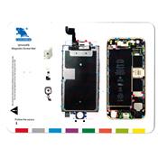 Patron magntique aide au montage pour iPhone 6S