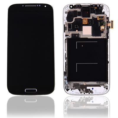 Écran LCD + Vitre tactile sans logo sur chassis pour Samsung Galaxy S4 i9505 noir