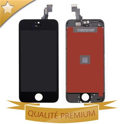 Écran LCD + Vitre tactile Qualité Premium pour iPhone 5C noir