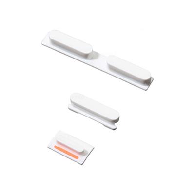 Kit bouton volume vibreur power ON/OFF iPhone 5C BLANC