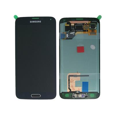 Écran LCD + Vitre tactile Originale sur chassis pour Samsung Galaxy S5 G900F noir