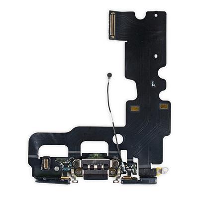 Nappe dock connecteur de charge + micro pour iPhone 7 noir
