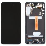 Écran pour Samsung Galaxy S22 Plus noir sur châssis