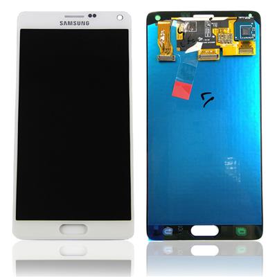 Écran LCD + Vitre tactile Originale pour Samsung Galaxy Note 4 blanc SM-N910