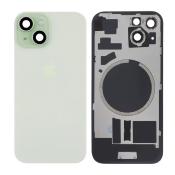 Vitre arrière iPhone 15 vert (avec MagSafe)