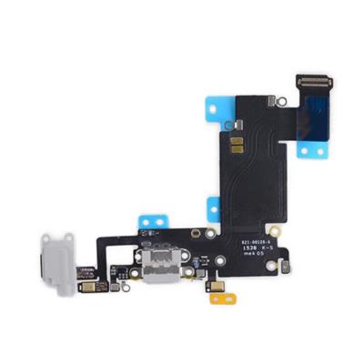Nappe dock connecteur de charge + jack + micro noir pour iPhone 6S Plus