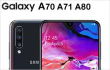 Galaxy A70, A71, A80