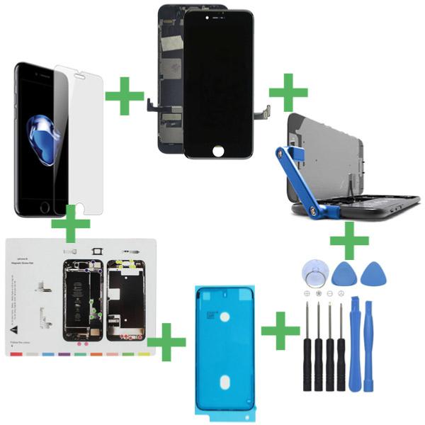 Kit complet réparation écran iPhone 7 Noir