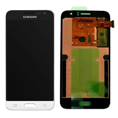 Écran LCD + Vitre tactile originale pour Samsung Galaxy J3 2016 blanc