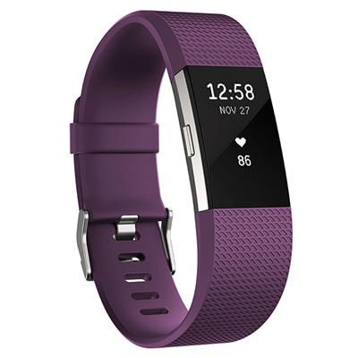 Bracelet connecté Fitbit Charge 2 violet taille S 
