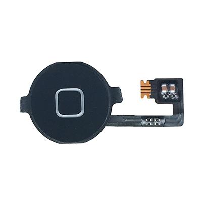 Nappe bouton HOME pour iPhone 4 noir