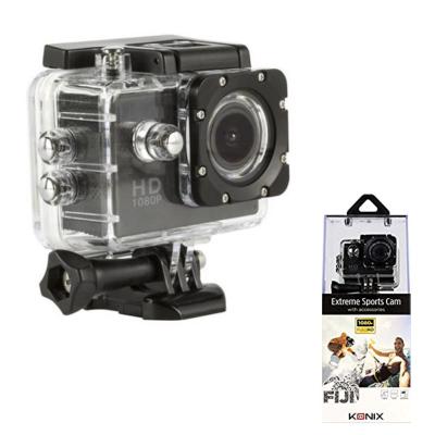 Caméra sport Fiji Konix HD 1080p avec accessoires