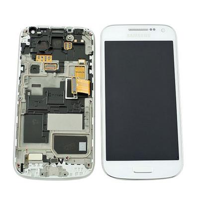 Écran LCD + Vitre tactile Originale sur chassis pour Samsung Galaxy S4 mini blanc