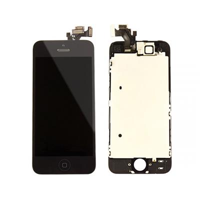 Écran LCD + Vitre tactile complet sur chassis pour iPhone 5 noir