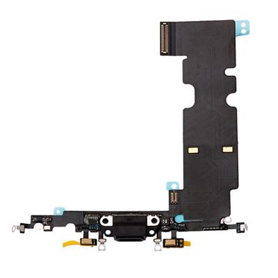 Nappe dock connecteur de charge + micro pour iPhone 8 Plus noir