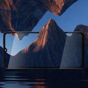 Écran Samsung Galaxy A07 4G sur châssis