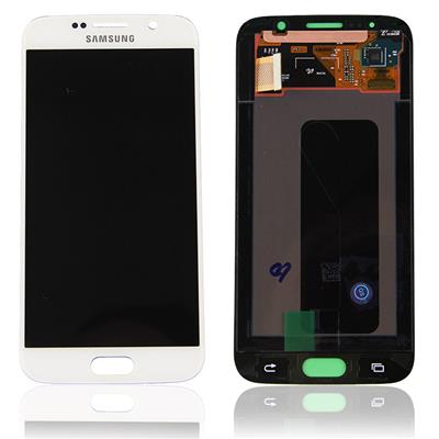 Écran LCD + Vitre tactile Originale pour Samsung Galaxy S6 G920F blanc
