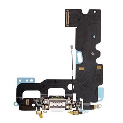 Nappe dock connecteur de charge + micro pour iPhone 7 blanc