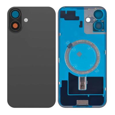 Vitre arrière iPhone 16 noir (avec MagSafe)