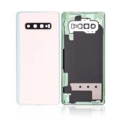 Vitre arrière pour Samsung Galaxy S10 Plus blanc