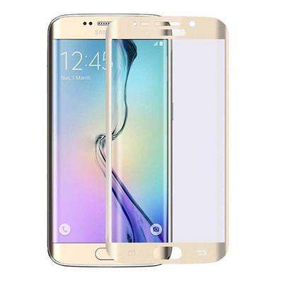 Vitre de protection en verre trempé pour Samsung Galaxy S6 Edge Or Gold