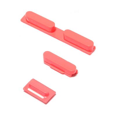 Kit bouton volume vibreur power ON/OFF iPhone 5C ROSE