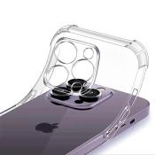 Coque silicone coin renforcés pour tout iPhone